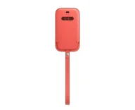 Etui i futerały do telefonów - Etui futerał do Apple iPhone 12/12 Pro, kolor Pomarańczowy Pink - Leather Sleeve - miniaturka - grafika 1