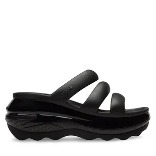 Klapki Crocs Mega Crush Triple Strap 209842 Czarny - Klapki i japonki damskie - miniaturka - grafika 1