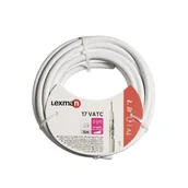 Kable - LEXMAN Przewód antenowy 17VATC 5 metrów - miniaturka - grafika 1