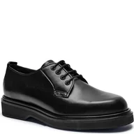 Półbuty damskie - Calvin Klein Skórzane półbuty - miniaturka - grafika 1