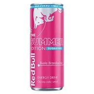Napoje energetyczne i izotoniczne - Red Bull Napój energetyczny biała brzoskwinia 250 ml - miniaturka - grafika 1