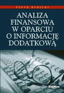 Finanse, księgowość, bankowość - Analiza finansowa w oparciu o informację dodatkową - miniaturka - grafika 1