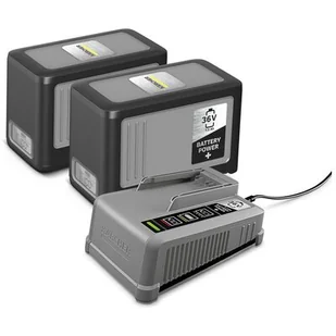 Kärcher Zestaw startowy Kärcher Battery Power+ 36/75 (+ 2x akumulator 7,5 Ah + ładowarka) 2.445-070.0 - Akumulatory do elektronarzędzi - miniaturka - grafika 1