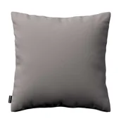 Poszewki na poduszki - Dekoria Poszewka Kinga na poduszkę gołębi szary 50 × 50 cm Velvet 102-704-11 - miniaturka - grafika 1