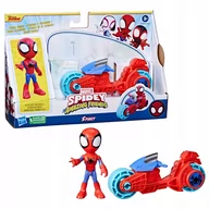 Figurki dla dzieci - Hasbro, figurka Spider-Man, SPIDEY I SUPER-KUMPLE SPIDEY Z MOTOCYKLEM - miniaturka - grafika 1