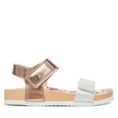 Buty dla dziewczynek - Sandały Gioseppo Haynes 74413-P1 Złoty - miniaturka - grafika 1