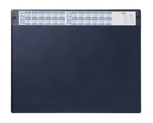 Durable Podkład na biurko z kalendarzem i wymienną nakładką granatowy / 1 szt. 720507 - Podkładki na biurko - miniaturka - grafika 1