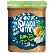 Zdrowa żywność - Smakowita Pasta z ziaren fasoli z cebulą i jabłkiem 180 g - miniaturka - grafika 1