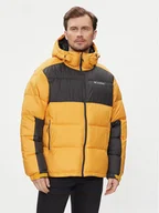 Odzież trekkingowa męska - Columbia Kurtka zimowa Pike Lake™ II Hooded Jacket Żółty Regular Fit - miniaturka - grafika 1