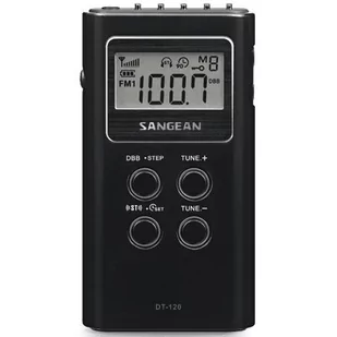 SANGEAN DT-120 Czarny - Radia - miniaturka - grafika 1