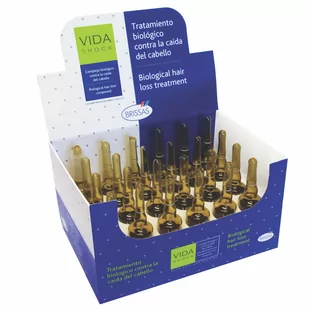 MONPLER Vida Shock ampułki przeciw wypadaniu włosów biologiczna kuracja 24 amp x 10 ml - Odżywki do włosów - miniaturka - grafika 1