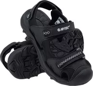 Buty dla dziewczynek - Hi-Tec Sandały dziecięce Merfino T czarne rozmiar 39 - miniaturka - grafika 1