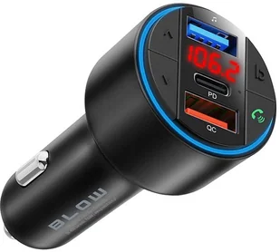 BLOW Bluetooth5.3+QC3.0+PD 30W V.2 - Transmitery FM - miniaturka - grafika 1