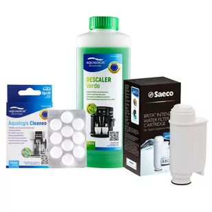 Zestaw Philips Saeco - Filtr Philips Intenza+ CA6702, Verde 500ml, Cleaneo - Akcesoria i części do ekspresów do kawy - miniaturka - grafika 1