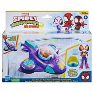 Samochody i pojazdy dla dzieci - Spider-Man, Spidey i Super-Kumple Pojazd Tematyczny - Spidey i Hover Spinner, F72525 - miniaturka - grafika 1