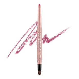 J.Cat Lip Contour Pencil & Brush Automatyczna konturówka do ust z pędzelkiem, 203 Rose Pink - Konturówki do ust - miniaturka - grafika 1