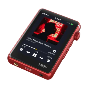 Odtwarzacz MP3 HiBy R3 II Kolor: Czerwony - Odtwarzacze MP3 - miniaturka - grafika 1