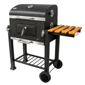 Grille - 4IQ Grill węglowy z półką drewnianą - miniaturka - grafika 1