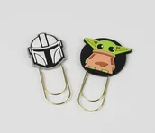 Spinacze i klipsy do papieru - PATIO, Klipy do papieru Disney Fashion Mandalorian, mix, 2 szt. - miniaturka - grafika 1