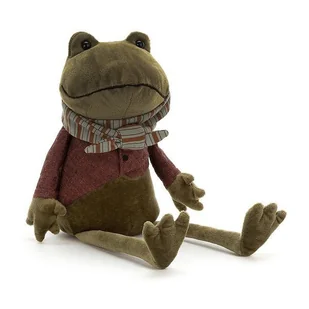 Sympatyczna Żabka 33 cm - Maskotki i pluszaki - miniaturka - grafika 1