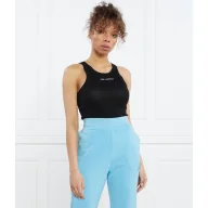 Koszulki i topy damskie - Karl Lagerfeld Tank top rib - miniaturka - grafika 1