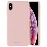 Etui i futerały do telefonów - Mercury Silicone iPhone 7/8/SE 2020 różowo-piaskowy/pink sand - miniaturka - grafika 1