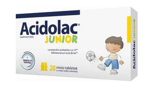 Medana Acidolac Junior 20 szt. - Układ pokarmowy - miniaturka - grafika 1