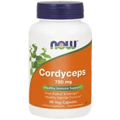 Witaminy i minerały dla sportowców - Now Foods Cordyceps 750 Mg - 90 Vcaps - miniaturka - grafika 1