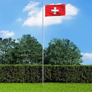 vidaXL vidaXL Flaga Szwajcarii, 90x150 cm - Flagi i akcesoria - miniaturka - grafika 1