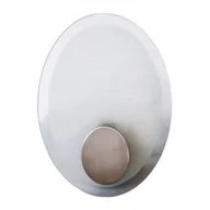 Lampy ogrodowe - KOBI Kinkiet Ścienny SOLO OV 40W G9 230V Chrom Kinkiet ogrodowy oświetlenie - miniaturka - grafika 1