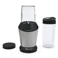 Blendery ręczne - Tesla NB301BXA Blender do smoothie 1200W, funkcja kruszenia lodu, 2x pojemnik, szary - miniaturka - grafika 1