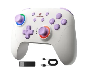 Anbernic RGP01 do PC, Steam, Android, iOS, Nintendo Switch Biało-beżowy - Kontrolery do Nintendo - miniaturka - grafika 1