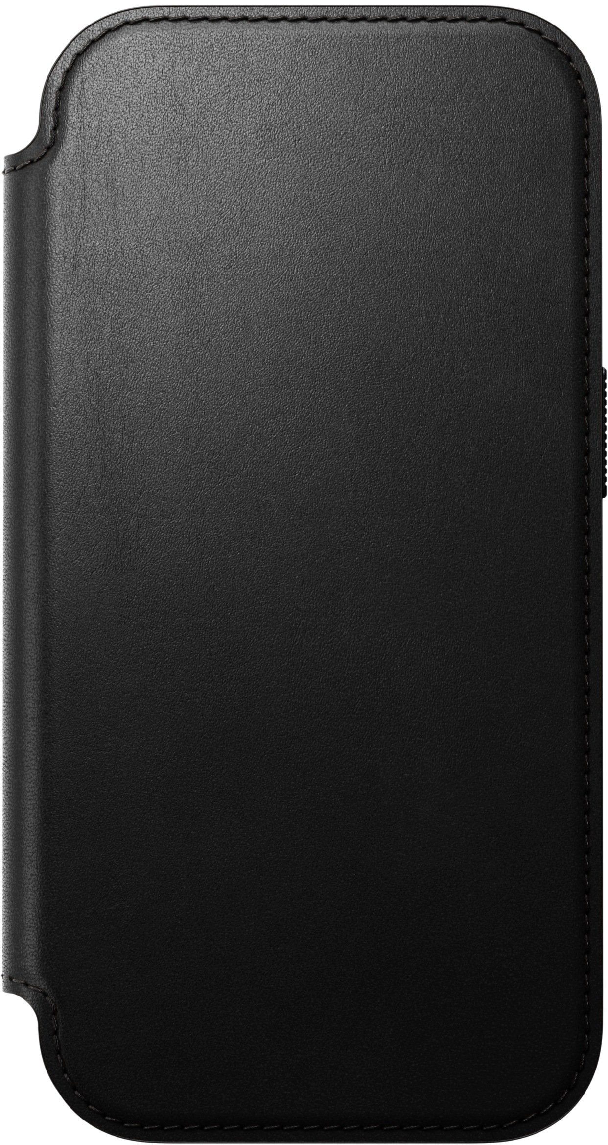 NOMAD Modern Leather Folio - etui do iPhone 18 Pro / 17 Pro kompatybilne z MagSafe, skóra Camino black 114760114040