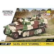 Klocki - Sd.Kfz. 251/9 Stummel - Cobi - miniaturka - grafika 1