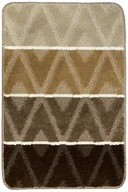 Dywaniki łazienkowe - Dywanik Łazienkowy Palma Beige Beż Brąz Romby -50x80 cm - miniaturka - grafika 1