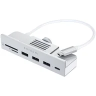 Huby USB - Satechi Usb-C Hub 24" Imac - Adapter Do Imaca Srebny - miniaturka - grafika 1