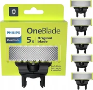 Akcesoria i części AGD - 5x Ostrza Wymienne Philips OneBlade Oryginalne, Stal Nierdzewna Wytrzymała - miniaturka - grafika 1