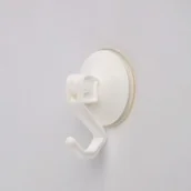 Wieszaki łazienkowe - Haczyk na przyssawkę biały - miniaturka - grafika 1