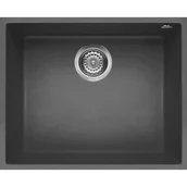 Zlewozmywaki - Elleci QUADRA 105 BSO dark grey K99 KERATEK PLUS (LKQ10599BSO) - miniaturka - grafika 1