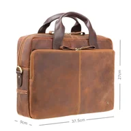 Teczki i aktówki - Teczka skórzana na laptop 13'' Visconti TC-82 - miniaturka - grafika 1