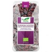 Owoce świeże i suszone - Bio Planet ŻURAWINA SUSZONA CIĘTA NIESŁODZONA BIO 400 g - 5903900365819 - miniaturka - grafika 1