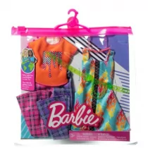 Ubranka 2-pak Barbie Mattel - Akcesoria dla lalek - miniaturka - grafika 1