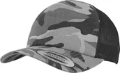 Odzież taktyczna i umundurowanie - Czapka BRANDIT Camo Trucker Camo-Czarna - miniaturka - grafika 1