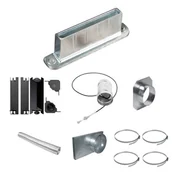 Akcesoria kominkowe - Zestaw Montażowy Akcesoria Do Kominka Maja Narożna Bs - miniaturka - grafika 1