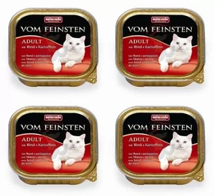 Animonda Vom Feinsten Adult Cat smak: z wołowina i ziemniakami 30 x 100g - Mokra karma dla kotów - miniaturka - grafika 1