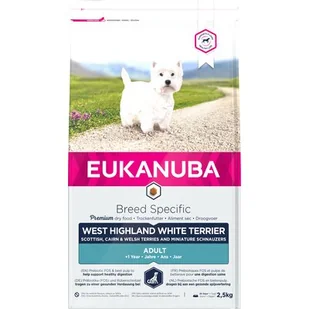 Adult West Highland White Terrier 2,5kg - Sucha karma dla psów - miniaturka - grafika 1