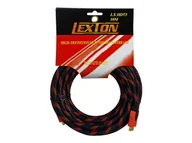 Kable - LTC Kabel Kabel HDMI HDMI męski 10m 1.4 czerwony  LXHD73 - miniaturka - grafika 1
