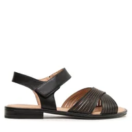 Sandały damskie - Sandały Caprice 9-28101-20 Czarny - miniaturka - grafika 1