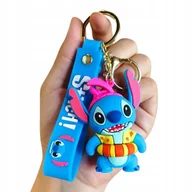 Breloki - BRELOK DO KLUCZY BRELOCZEK ZAWIESZKA LILO I STICH z kołem - miniaturka - grafika 1