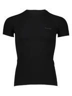 Bielizna sportowa męska - Falke Podkoszulek funkcyjny "Maglietta" w kolorze czarnym - miniaturka - grafika 1